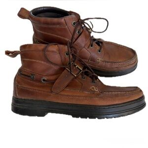 Polo Sport Ralph Lauren Vintage Men’s Chukka/Ranger Leather Boots